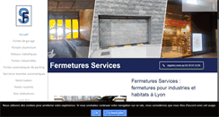 Desktop Screenshot of fermetures-services.com