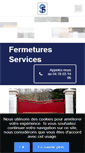 Mobile Screenshot of fermetures-services.com